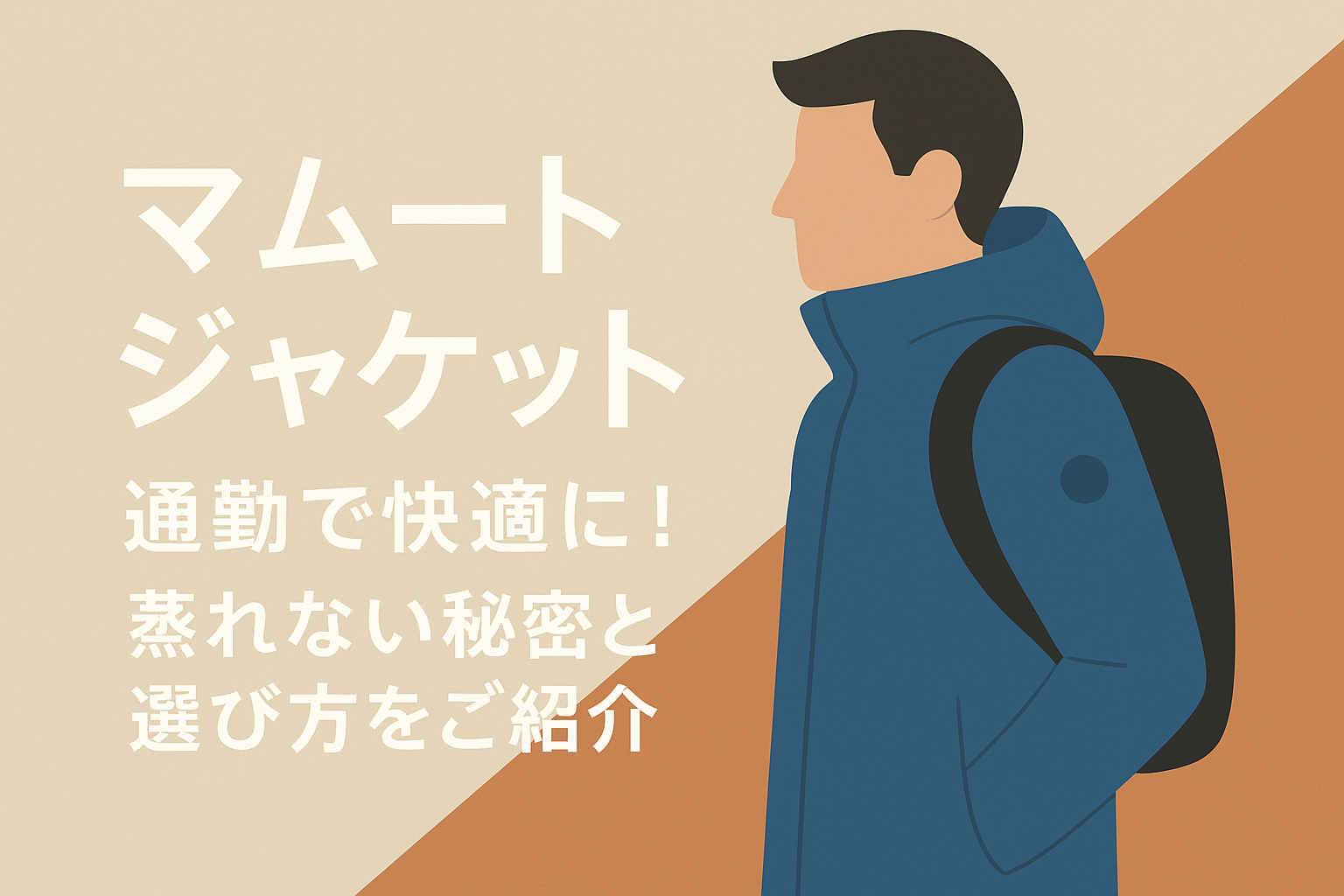 マムート ジャケット 通勤で快適に！蒸れない秘密と選び方をご紹介