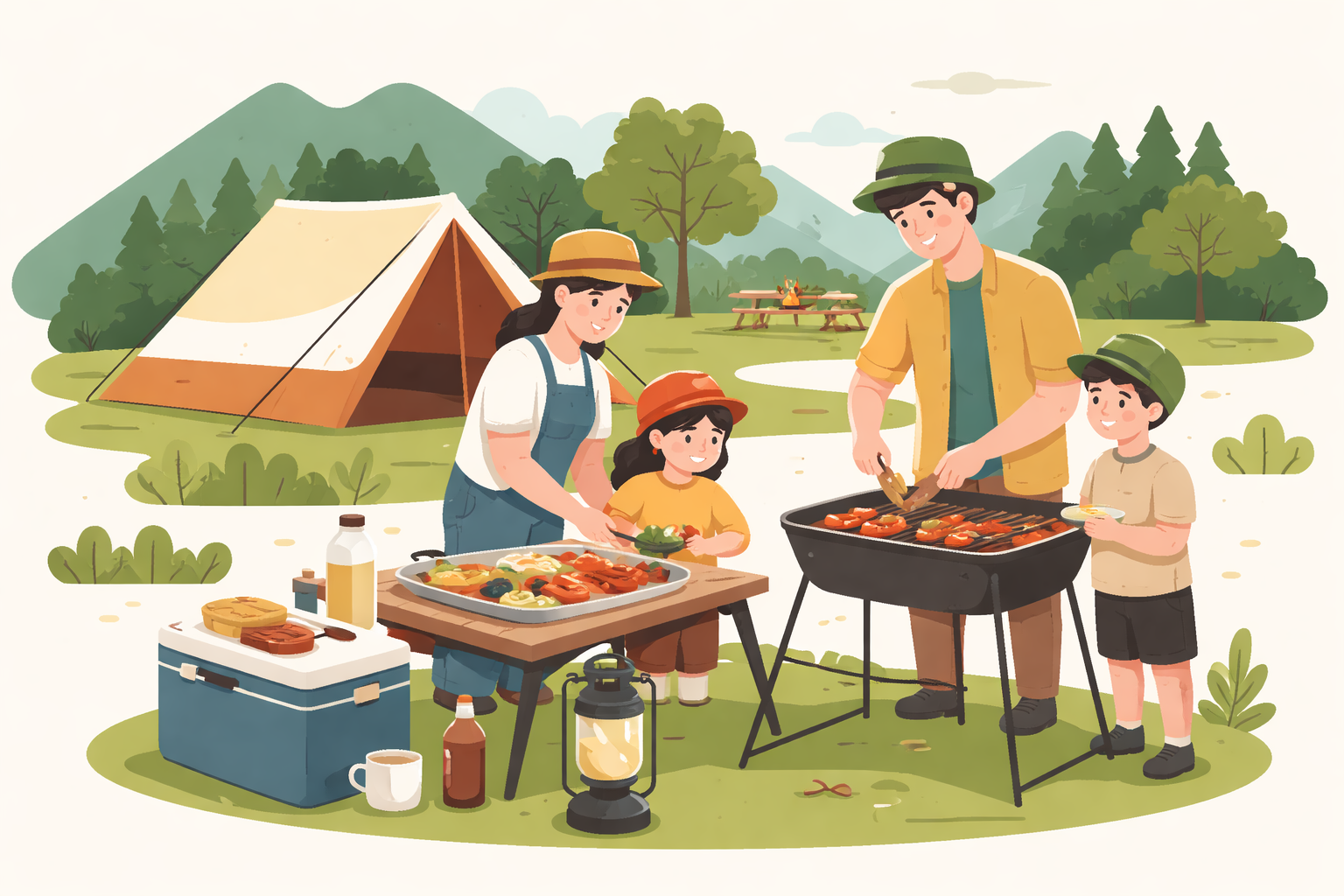 シンプルなキャンプ飯が初心者ファミリーに最適な理由