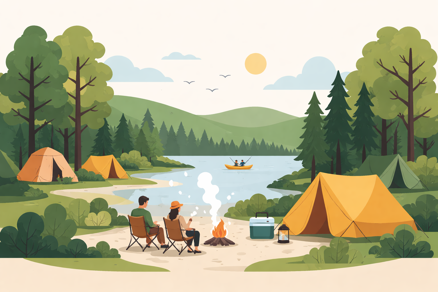 初心者さんには設備が整った関東のキャンプ場がおすすめです