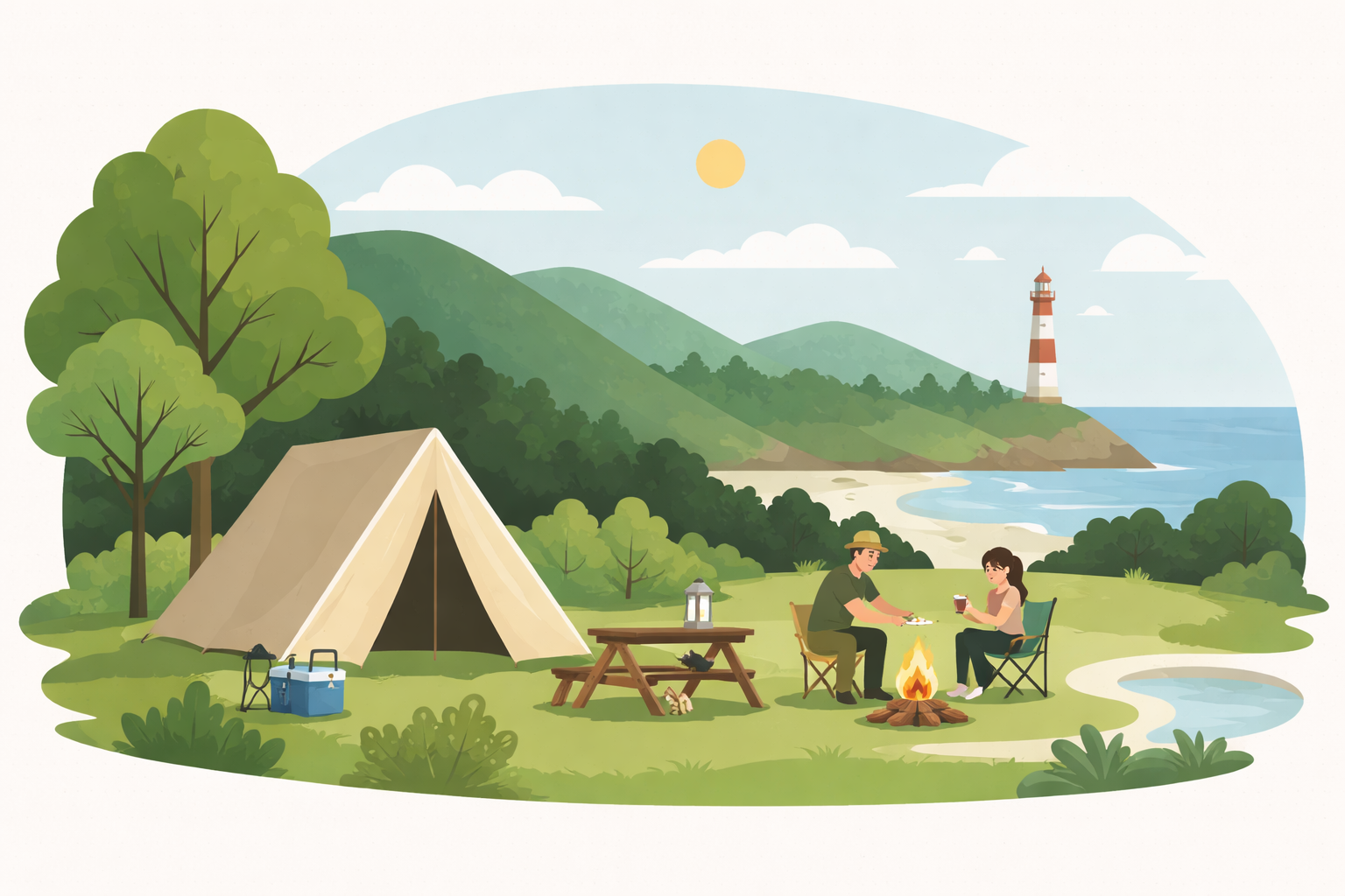 初心者向けキャンプ場を選ぶ3つの理由