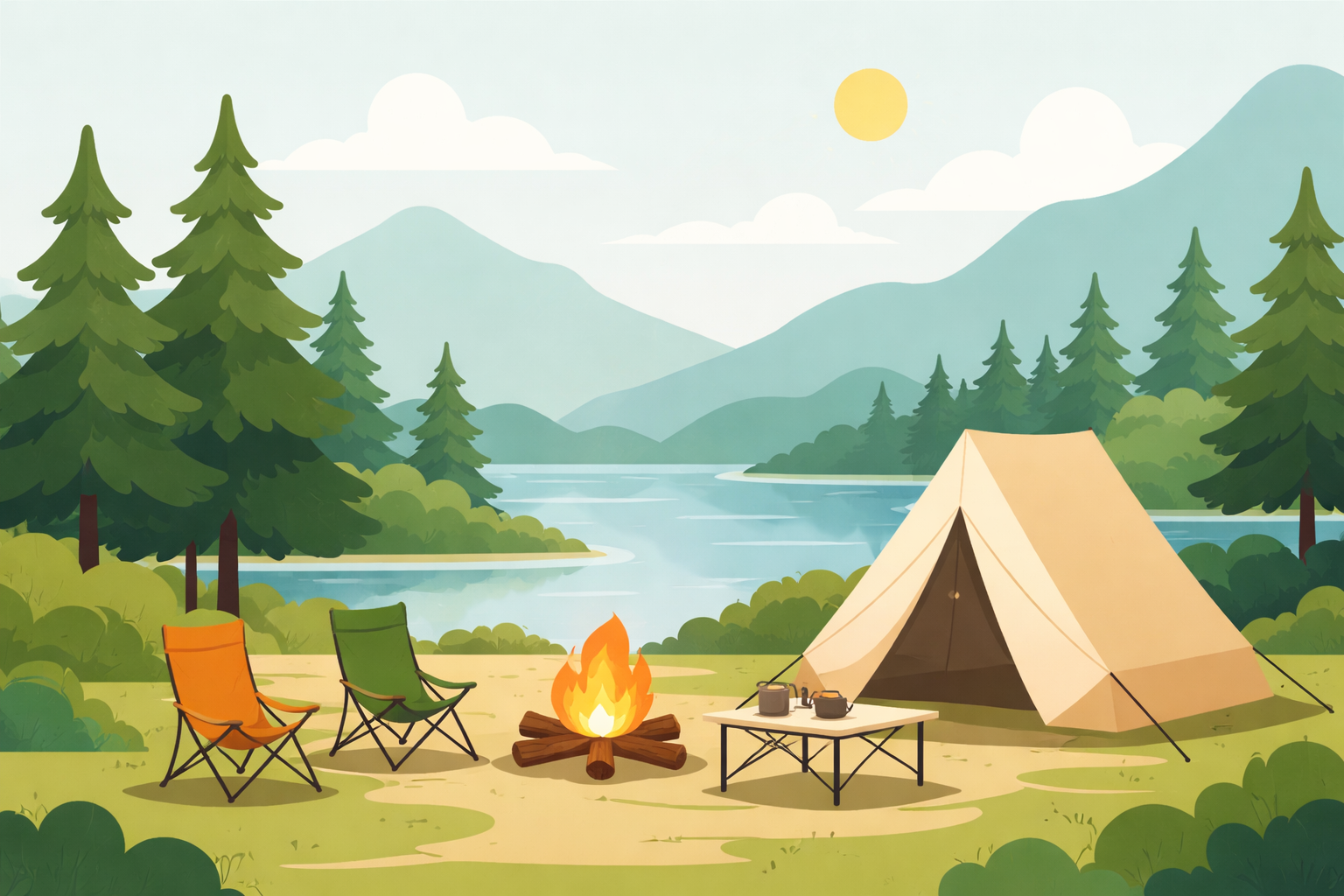 初心者に高規格キャンプ場がおすすめな理由