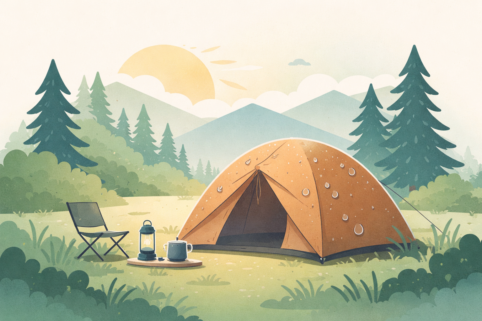 なぜテントに結露が発生するのか