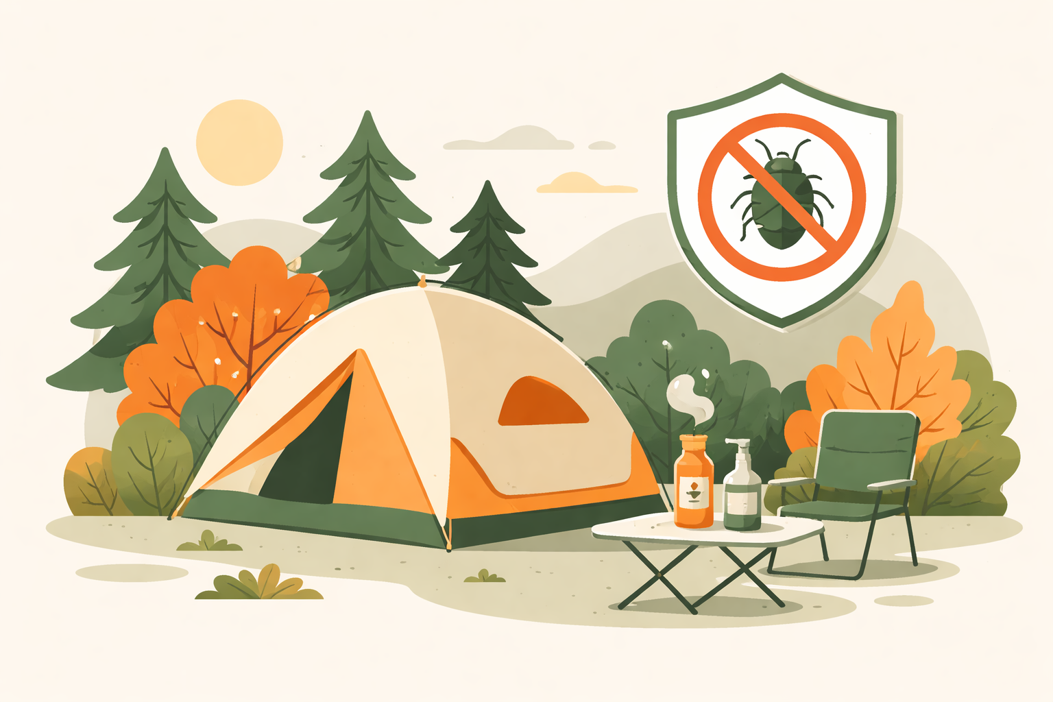 キャンプのカメムシ対策は予防が最重要