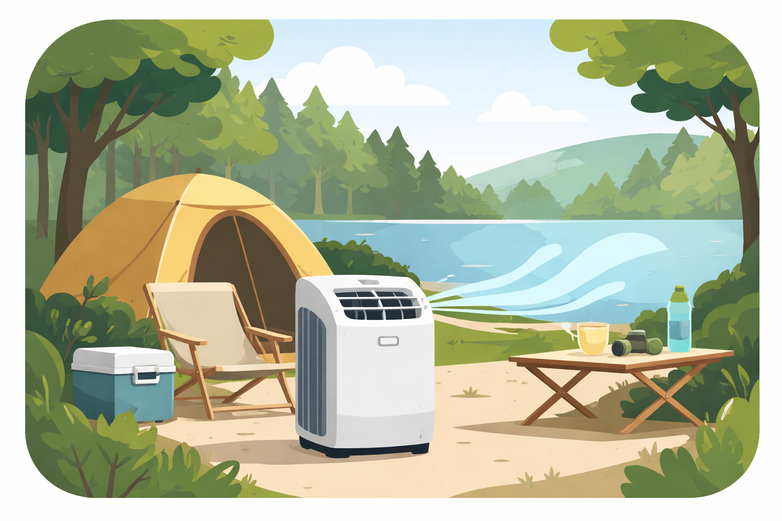 ポータブルクーラーが効果的な理由