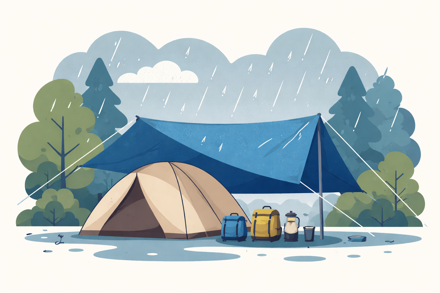 ブルーシートの具体的な活用方法