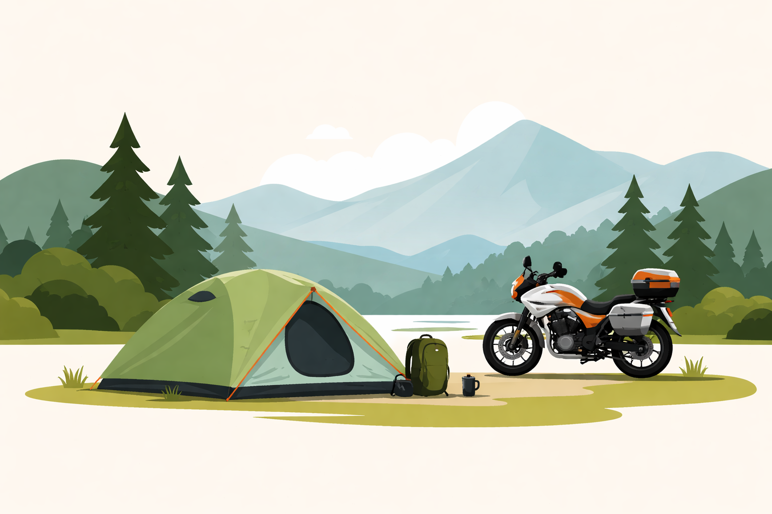 なぜバイク用テントには軽量性とコンパクトさが必要なのか