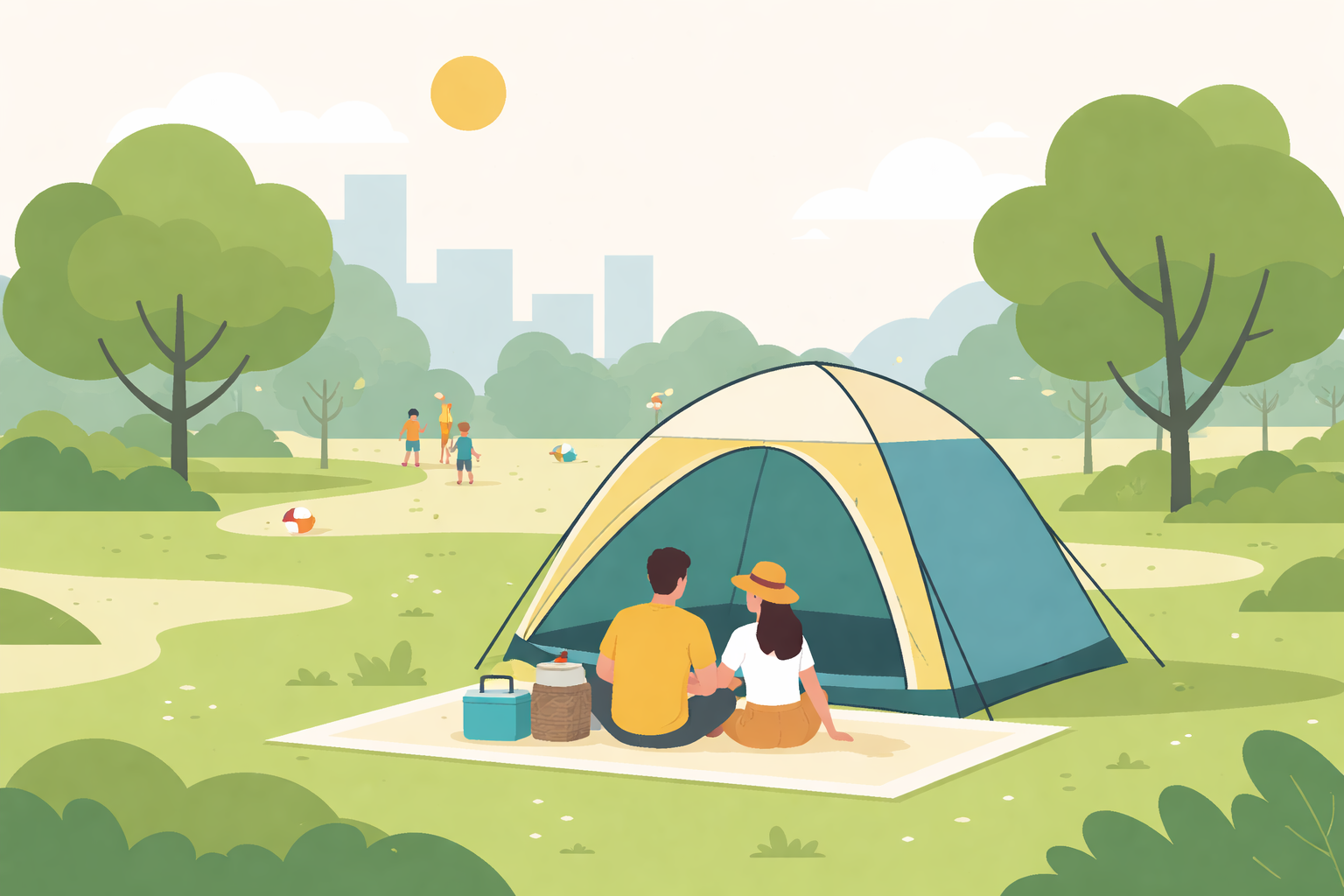 ワンタッチテントが公園に最適な理由