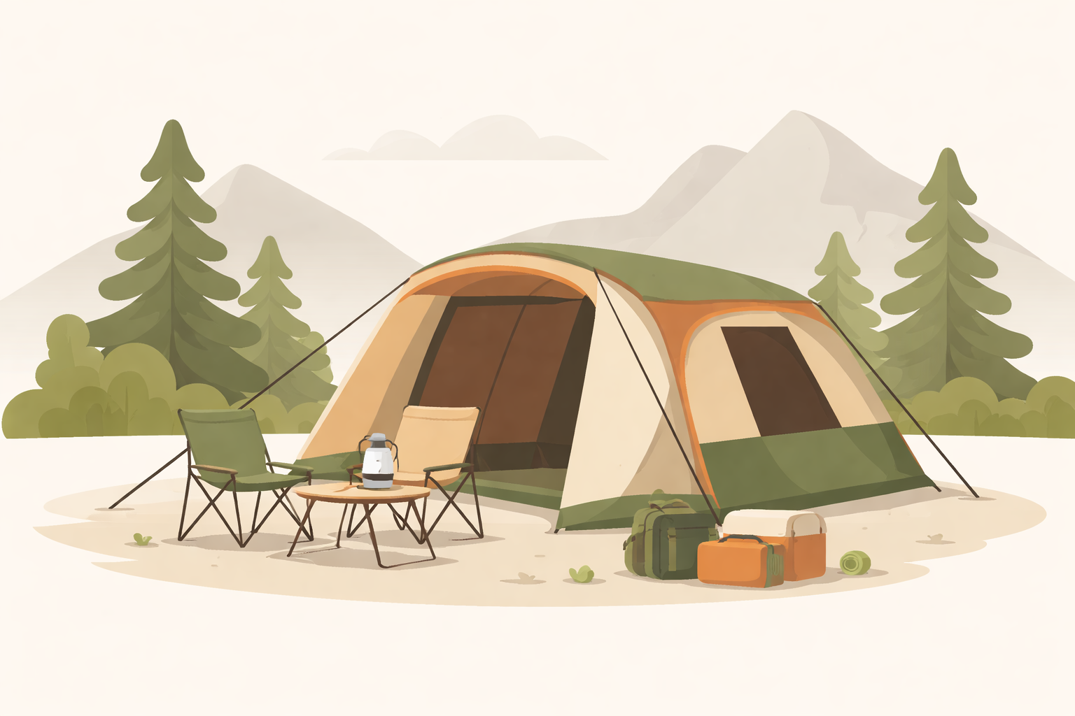 おすすめの前室付き3人用テント3選