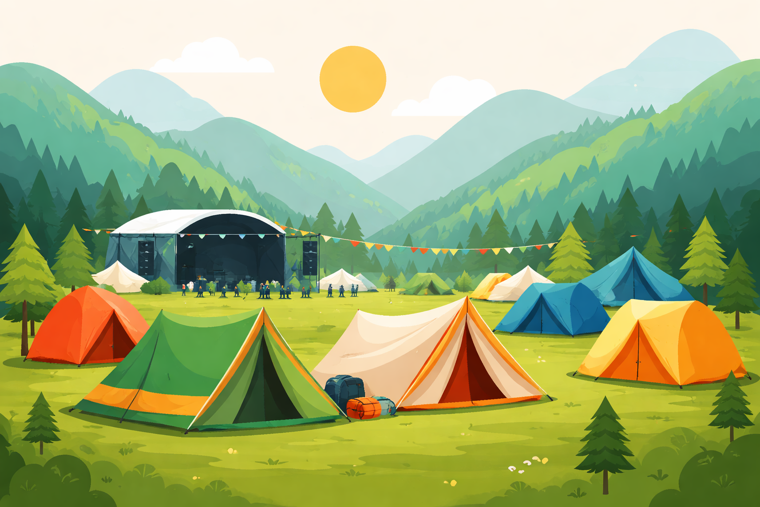 フジロックにおすすめのテント5選