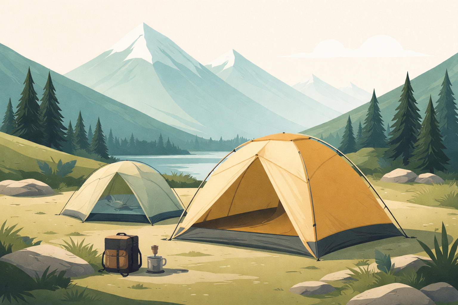 ノースフェイスの軽量テントは初心者から上級者まで幅広く対応