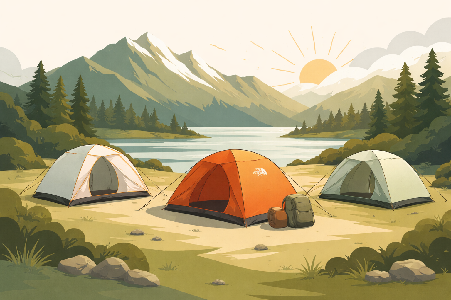 おすすめのノースフェイス軽量テント5選